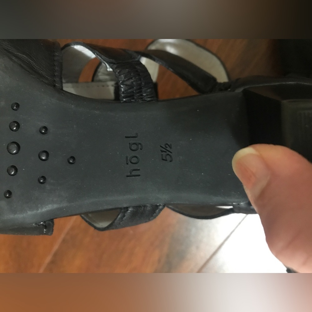 Hogl gladiator heels - equivalent of women’s size 7.5 - Picture 5 of 5